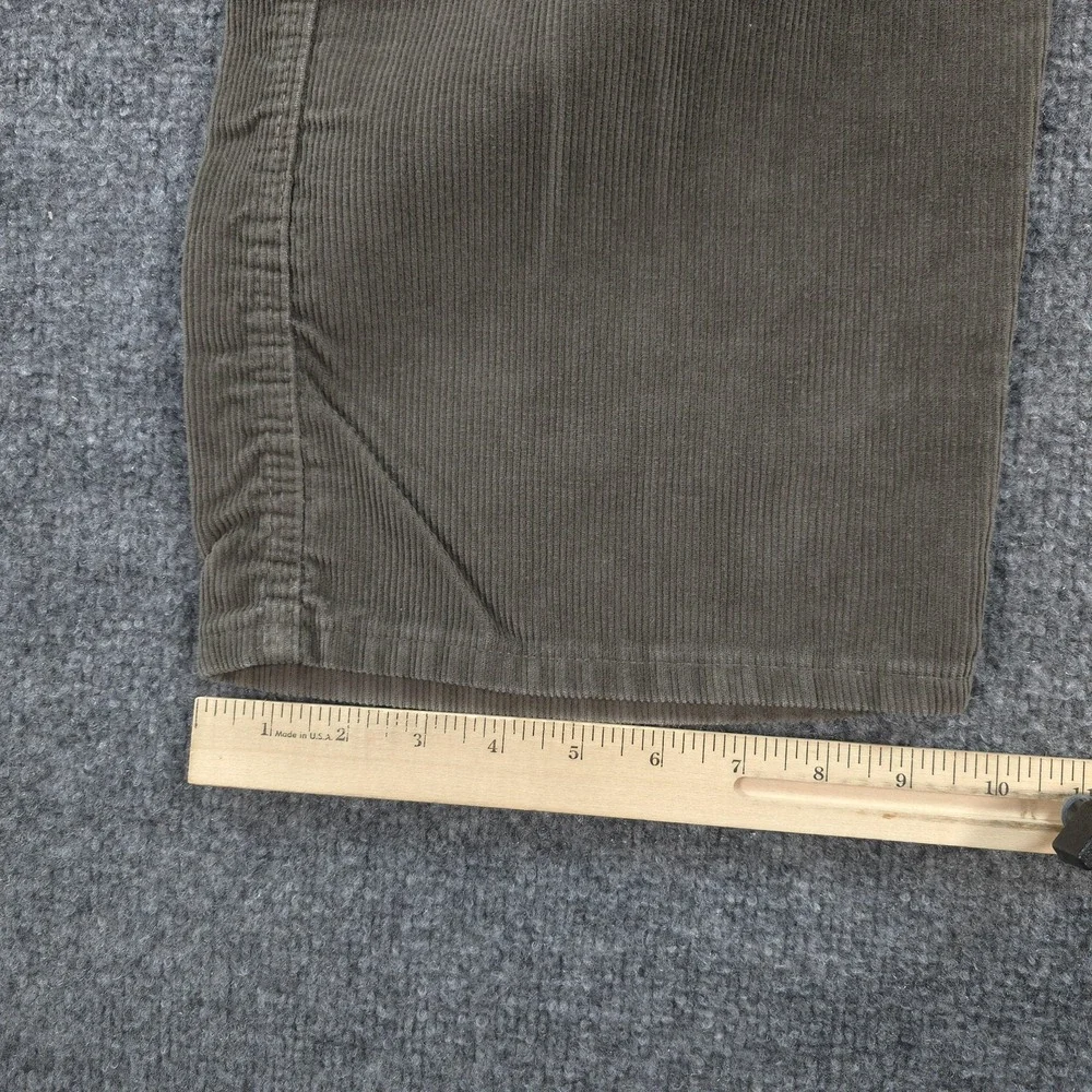Vintage Silvertab Pants Mens 33x34 Brown Corduroy Carpenter Baggy Skater Y2K
